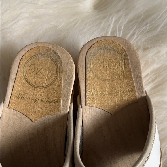 NO.6 Alexis Clog on Mid Heel size 37 EU / 7 US - Picture 2 of 5